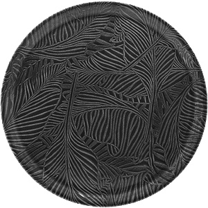 Saturnia Чиния за сервиране SATURNIA Breath, 31 см, черна (22017/ZBRE02)