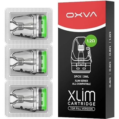 OXVA Xlim EZ Pod Top Fill cartridge 1,2 ohm 3 ks