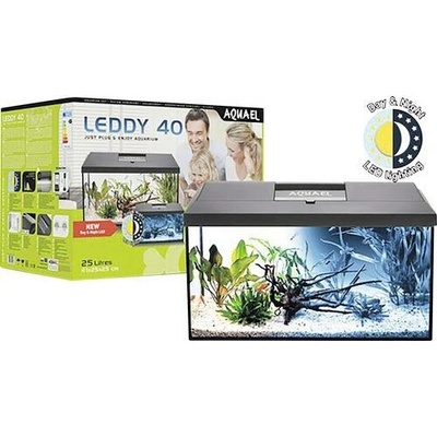 Aquael Leddy 40 akvarijní set černý 25 l