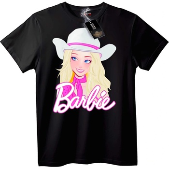NOONEBRAND Тениска Barbie ковбои - XL, White