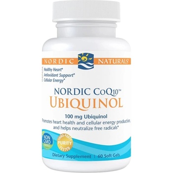 Image 1 of Nordic Naturals Nordic CoQ10 Ubiquinol 100 mg [60 Гел капсули]