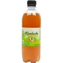 Stevikom Kombucha zázvor s limetkou 0,5 l