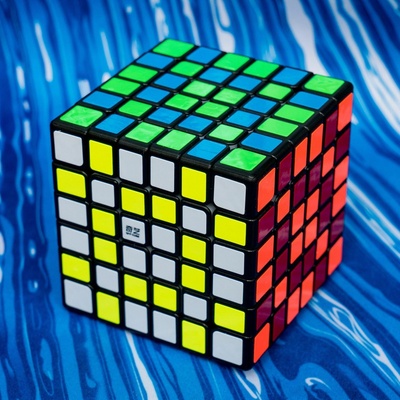 QiYi MoFangGe QiFan 6x6x6 (QiYi) Čierna