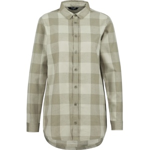 Stoic Дамска риза с копчета Stoic Women's MMXX. Storuman Hemp Flannel Shirt - Whisper Grey / Sage Grey - размер XS (133-1097-0311)
