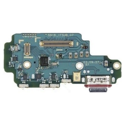 Samsung Galaxy S23 Ultra S918B - Nabíjecí Konektor PCB Deska - GH96-15621A Genuine Service Pack