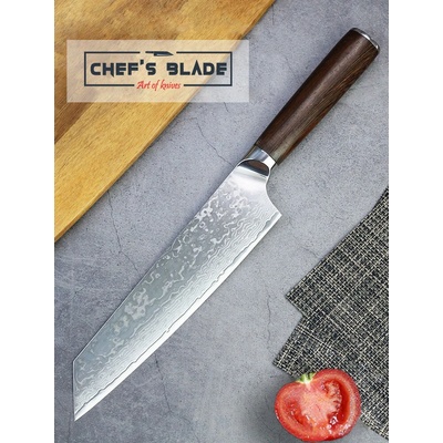 Chefsblade Готварски нож от японска стомана VG10 - ламинат дамаск - Kiritsuke - CB 100048