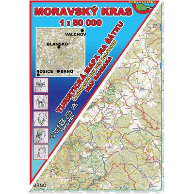 Excart Maps Jizerské hory - mapa na šátku