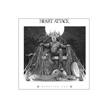 HEART ATTACK - NEGATIVE SUN LP