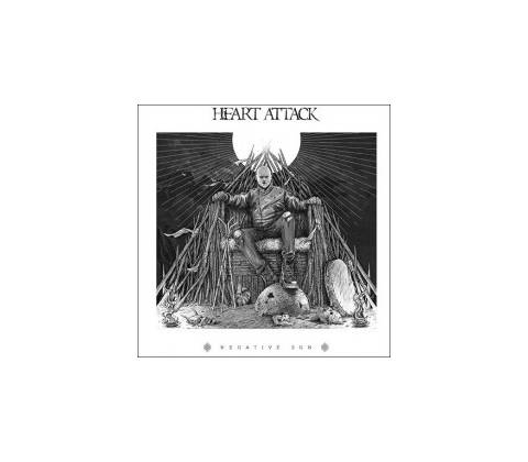 HEART ATTACK - NEGATIVE SUN LP