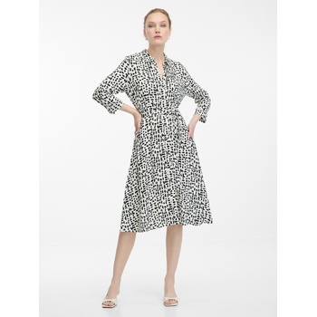 orsay Кремава дамска рокля риза до коляното ORSAY Orsay | Byal | ЖЕНИ | 34