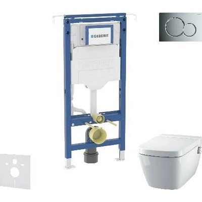 Geberit Duofix Tece One s tlačidlom Sigma01 SANI11CT1100