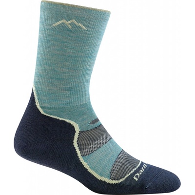 Darn Tough dámské LIGHT HIKER MICRO CREW LIGHTWEIGHT WITH CUSHION aqua