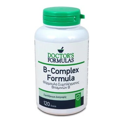 Doctor's Formulas ДОКТОРС ФОРМУЛАС Б-КОМПЛЕКС Х 120 ТБ. / doctor' s formula b-complex formula 120tabs
