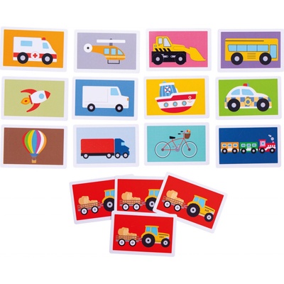 Bigjigs Toys Kartičky doprava