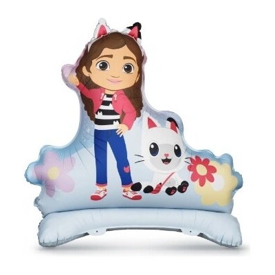 Stojící fóliový balonek Gabby a kočička Pandy Gábinin kouzelný domek 92 cm