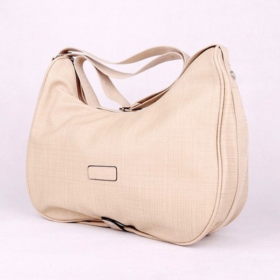 Velká béžovo-crossbody kabelka Basile no. 67 hnědá
