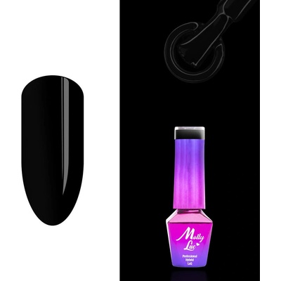 Molly Lac Gél lak ULTIMATE BLACK 5 ml