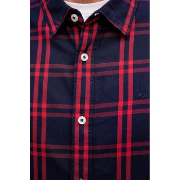 Pepe Jeans Памучна риза Pepe Jeans в тъмносиньо със стандартна кройка с класическа яка PM3090839 (PM3090839)