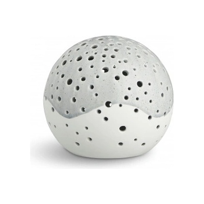 Svícen Nobili Snowball Grey 14 cm Kähler