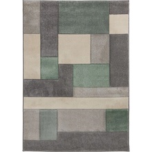 Flair Rugs Hand Carved Cosmos Mint/Grey/Cream