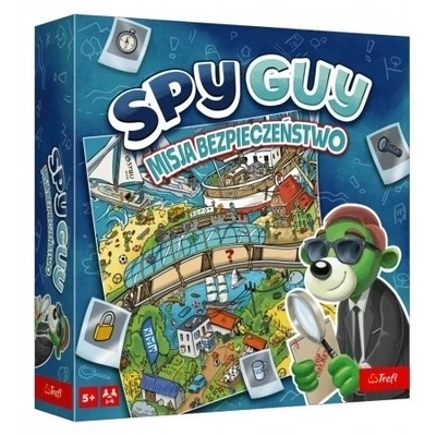 Trefl GRA Spy Guy Security Mission board game