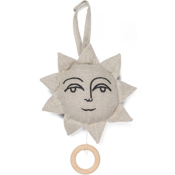Ferm Living Висулка Sun с музикална кутия бежова (1104265668)