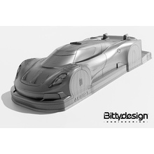 Bittydesign Karoserie čirá ARES-1 GT 190 mm