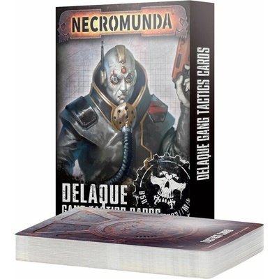GW Warhammer Necromunda: Delaque Gang Tactics Cards Second Edition