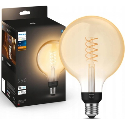 Philips 8719514343023 LED filamentová žárovka 1x7W E27 550lm 2100K čirá