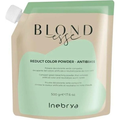 Inebrya BLONDesse Reduct Color Powder-Antibrass 5 tones Bělící prášek 500 g