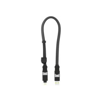 Rolling Square inCharge XL Cable 30cm Black