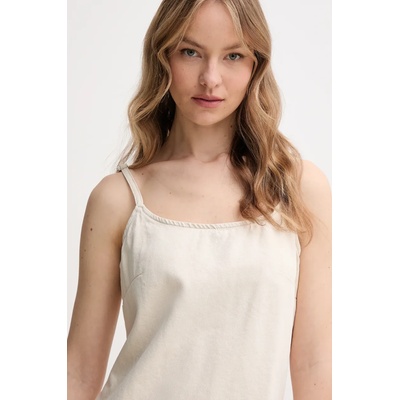 Calvin Klein Рокля с лен Calvin Klein Jeans (J20J225168)