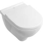 Villeroy & Boch O. novo - Висяща тоалетна с SoftClose седалка, Combi - Pack, с CeramicPlus, бяла 5660H1R1 (5660H1R1)