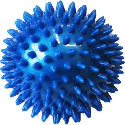 KUBIsport Míček masážní - průměr 7,5 cm - modrá