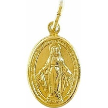 Infinitysilver Stříbrný přívěsek madonka zlacená N80115125
