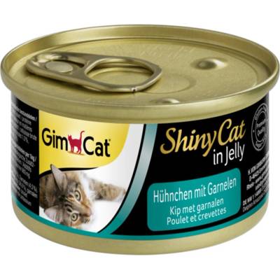 GimCat ShinyCat Jelly Chicken with Shrimps 70 g