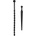 Ouch! Beginners Silicone Plug Set Urethral Sounding Black