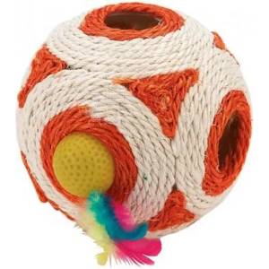 Kerbl Играчка за котки Kerbl Cube Sisal - Куб за игра и драскане 12 см - Kerbl Германия 84531