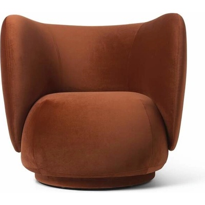 Ferm Living Rico Rich Velvet rust