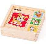 Woodyland Minipuzzle - Животни (93048)
