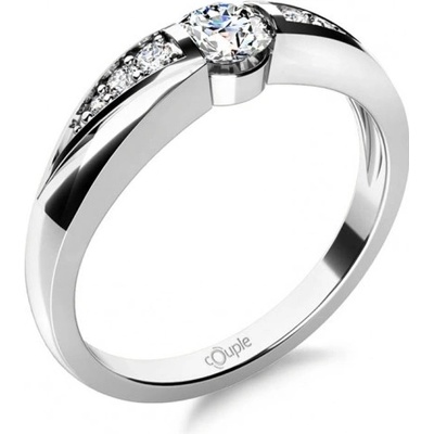 Couple prsten Cindy bílé zlato se zirkony 6864257 0 1