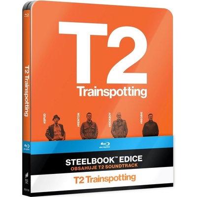 T2: Trainspotting 2 Steelbook™ Limitovaná sběratelská edice   Soundtrack BD