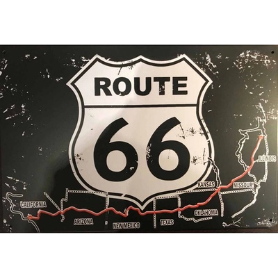 Ceduľa Route 66