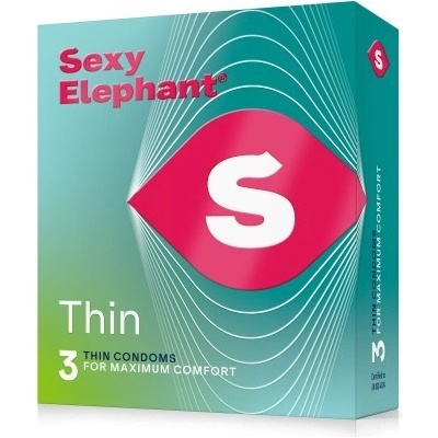 Sexy Elephant tenké 3 ks