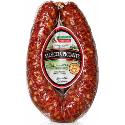 Valpolicella salsiccia piccante curva pikantní vepřová klobása 600 g