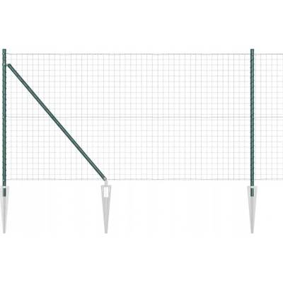 Oplocení Euro s 13 sloupky 1,2x25 m, pozinkovaná ocel, zelená