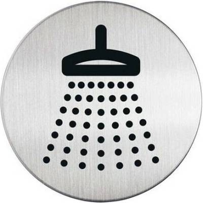 Informačný piktogram, samolepiaci, DURABLE "Sprcha"