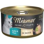 Miamor Fin Filets в соса пиле и риба тон 85 г