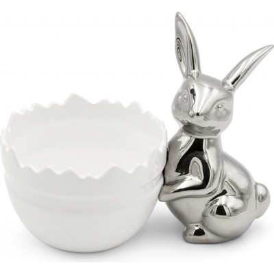 EUROFIRANY KERAMICKÁ MISA EASTER10 21X16 CM VIACFAREBNÁ