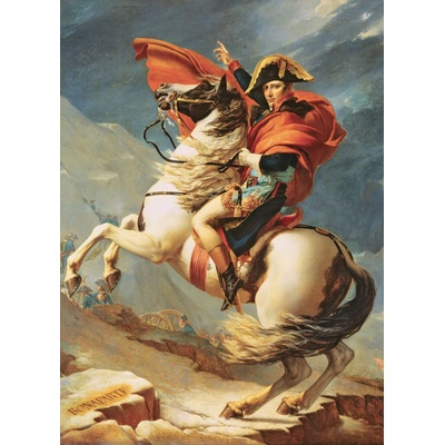 EUROGRAPHICS Napoleon překračující Alpy 1000 dílků